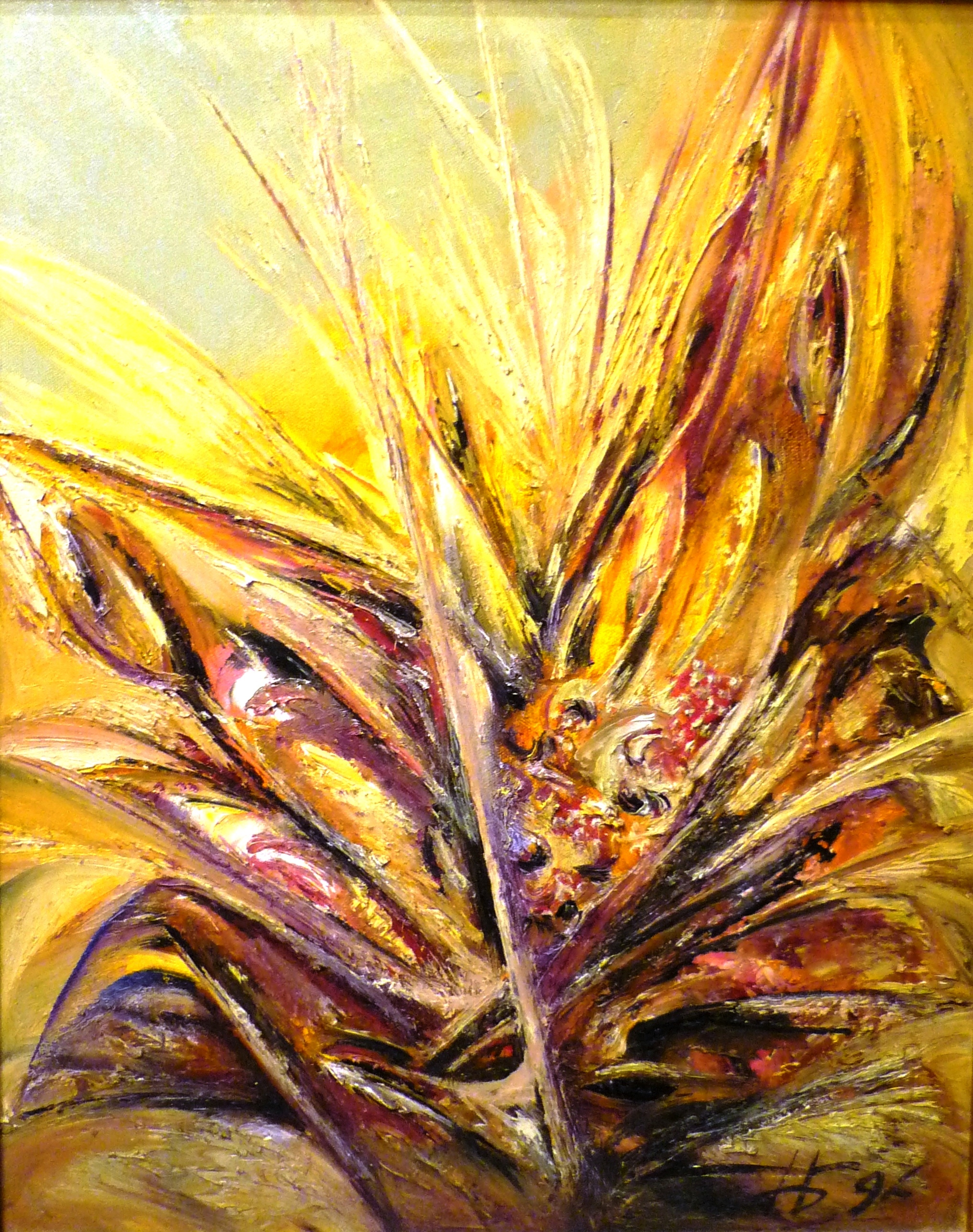 Жар-птица, 1996,х.м.60х50